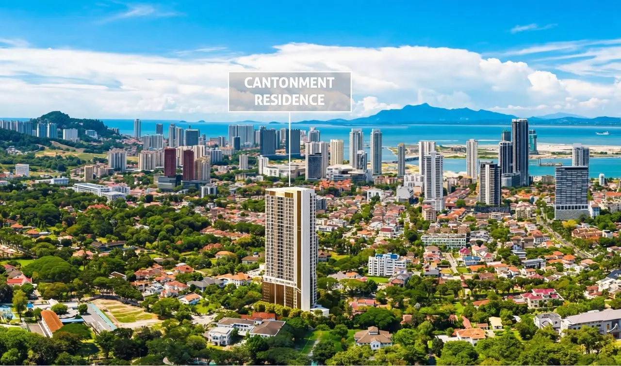 Cantonment Residence Penang new launch condo in Pulau Tikus
