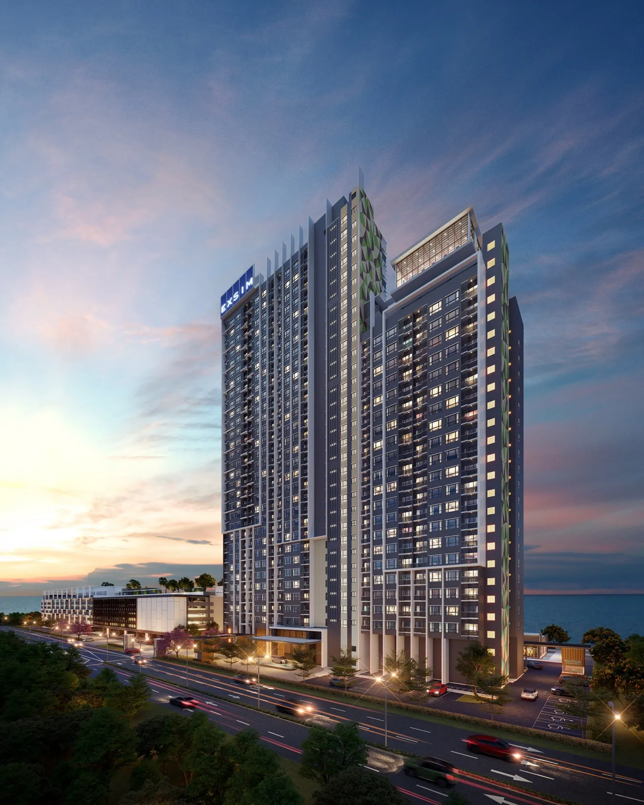 Sea Crestz @ Kuantan Waterfront Resort City new launch condo in Teluk Cempedak