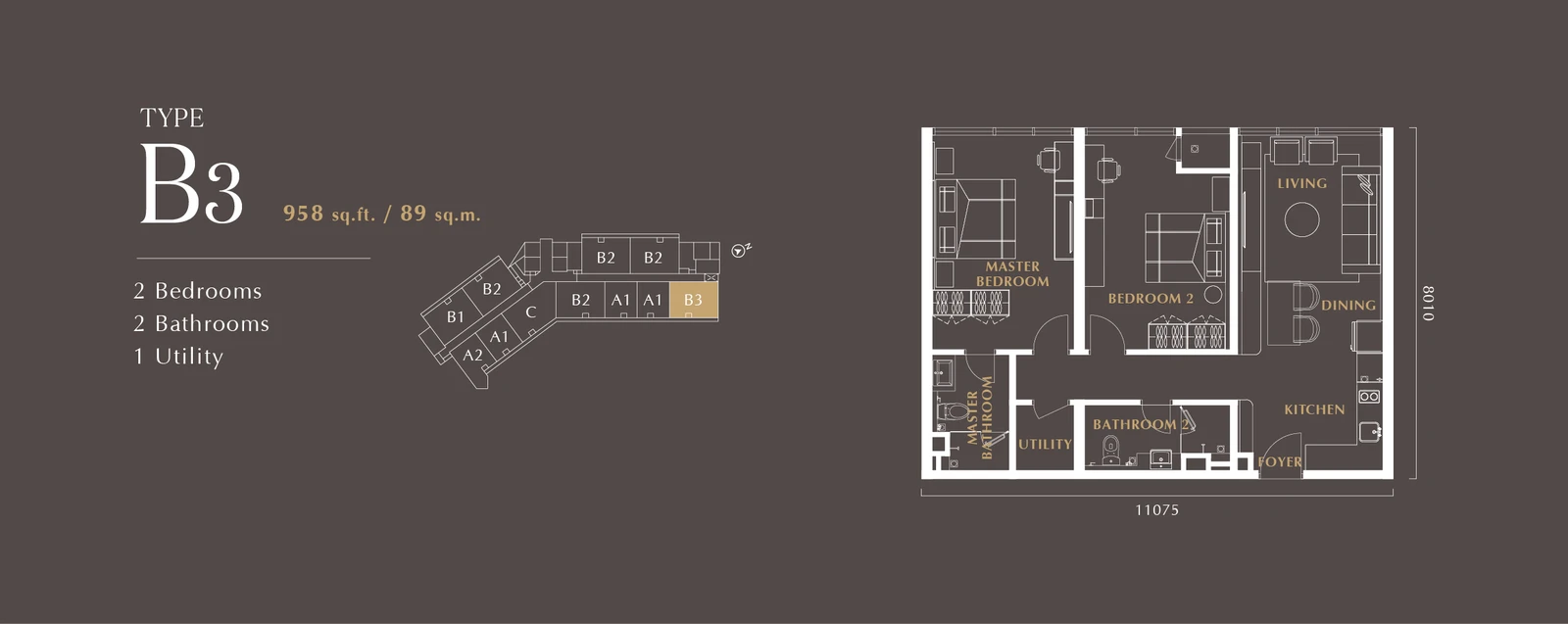 Golden Crown Residence floor plan