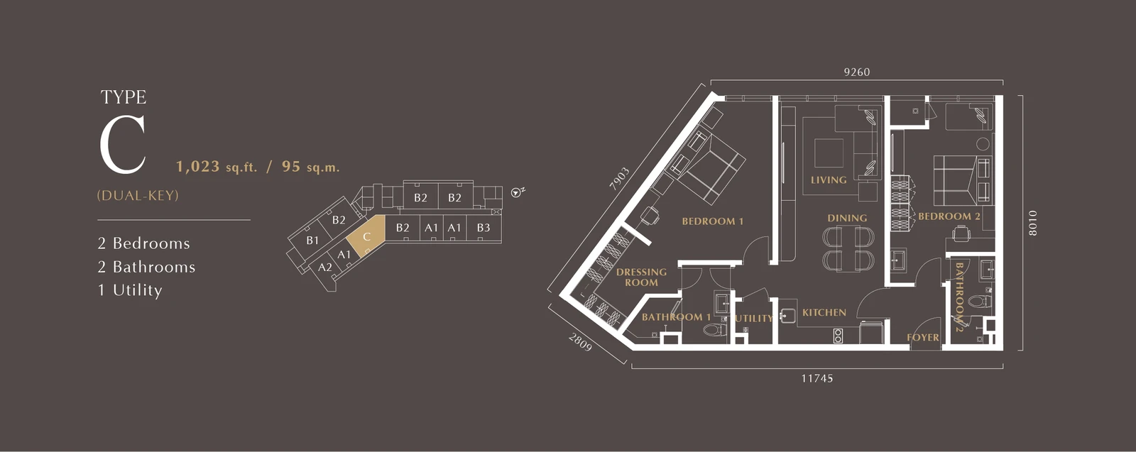 Golden Crown Residence floor plan