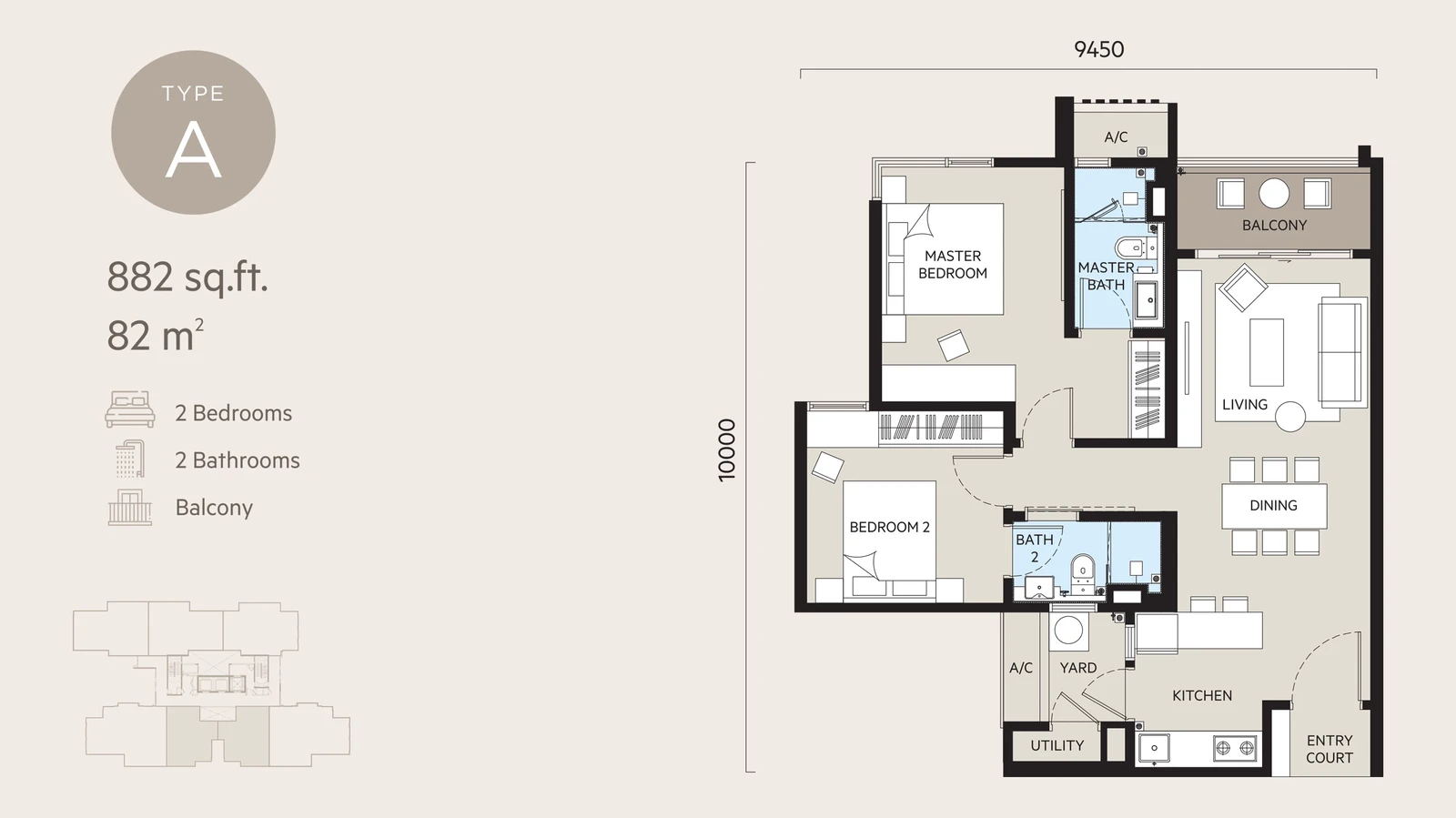 Oaka Residence floor plan