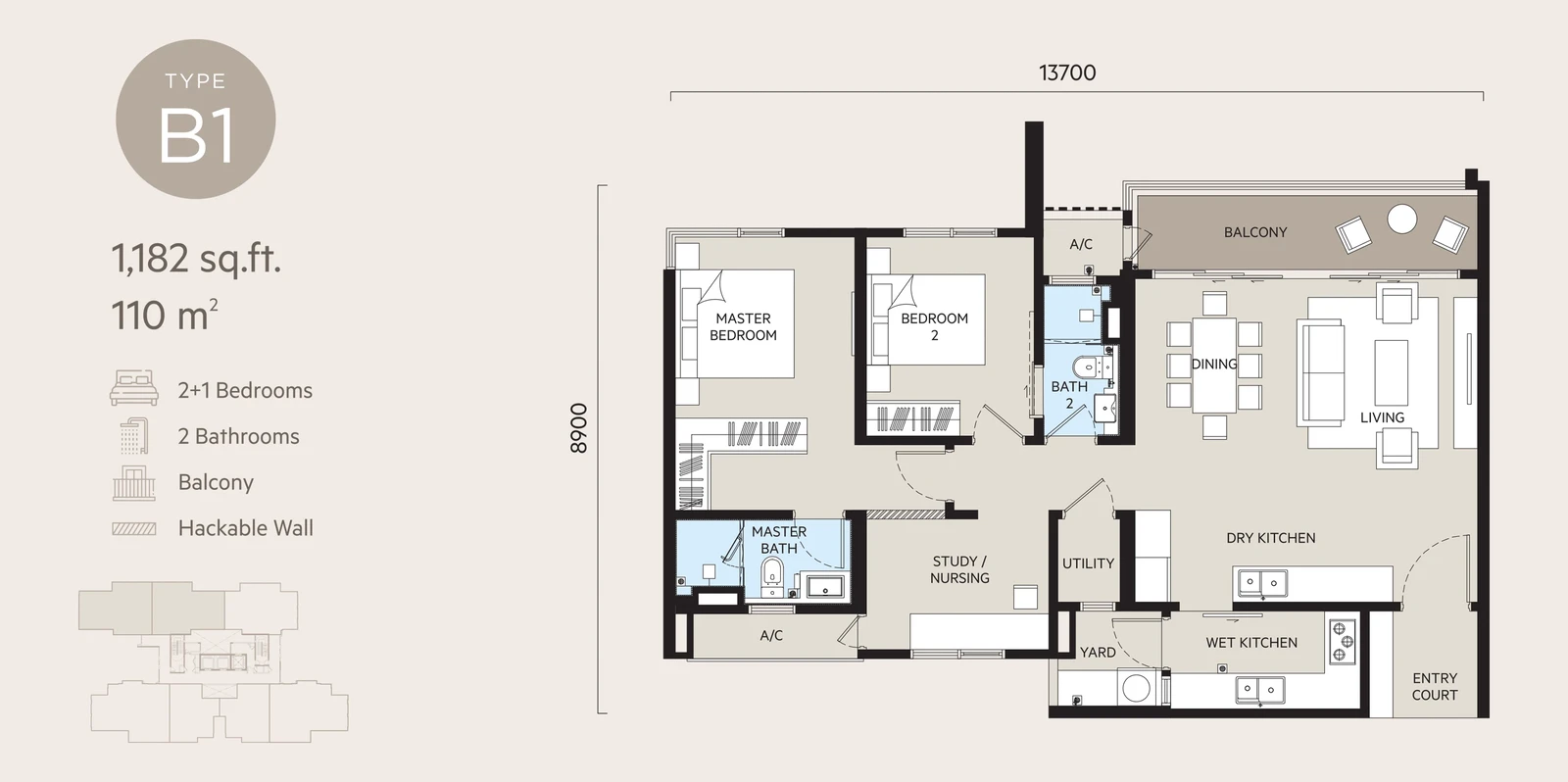 Oaka Residence floor plan