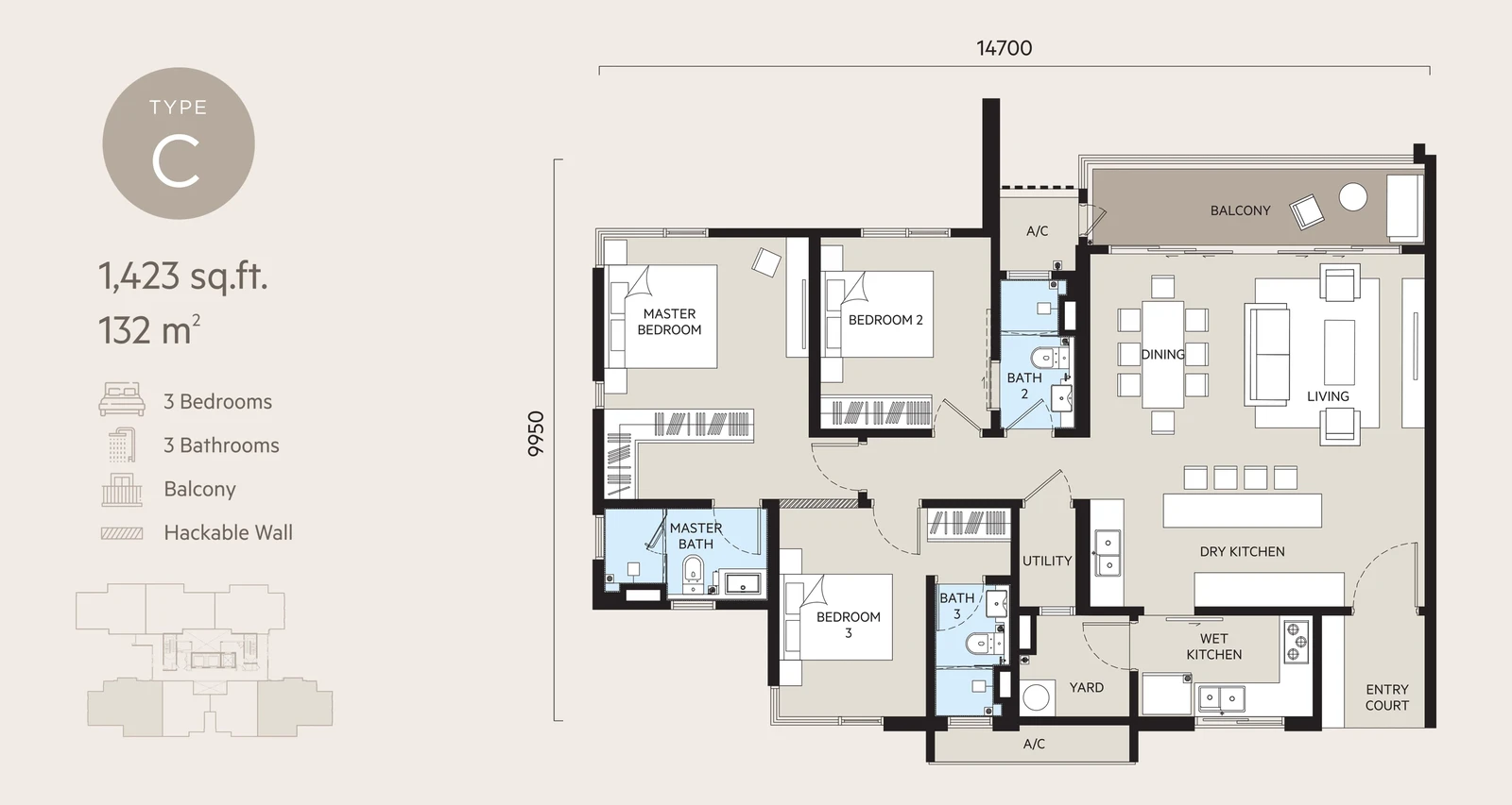 Oaka Residence floor plan