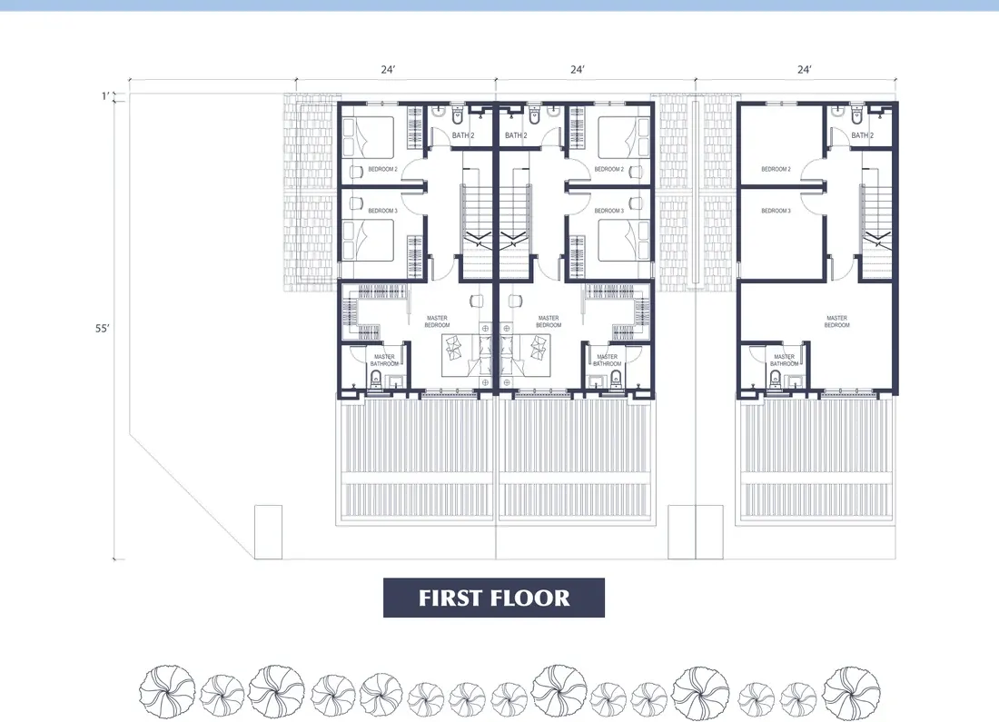 Eco Horizon @ Dawson Collection (Phase 12) Garden home, first floor floor plan