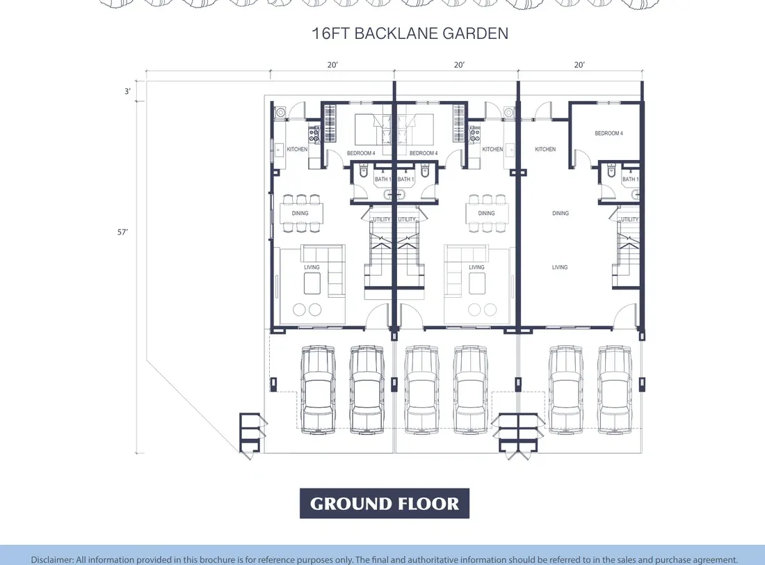 Eco Horizon @ Dawson Collection (Phase 12) Terrace, ground floor floor plan